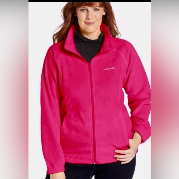 COLUMBIA FLEECE JACKET - Picture 1 of 15